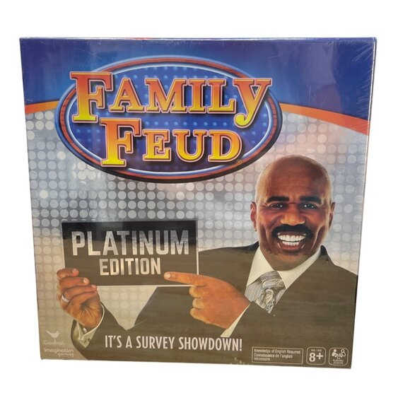 Family Feud Platinum Edition Board Game 8+ Survey Showdown Party Fun 3+ Players - Picture 1 of 3